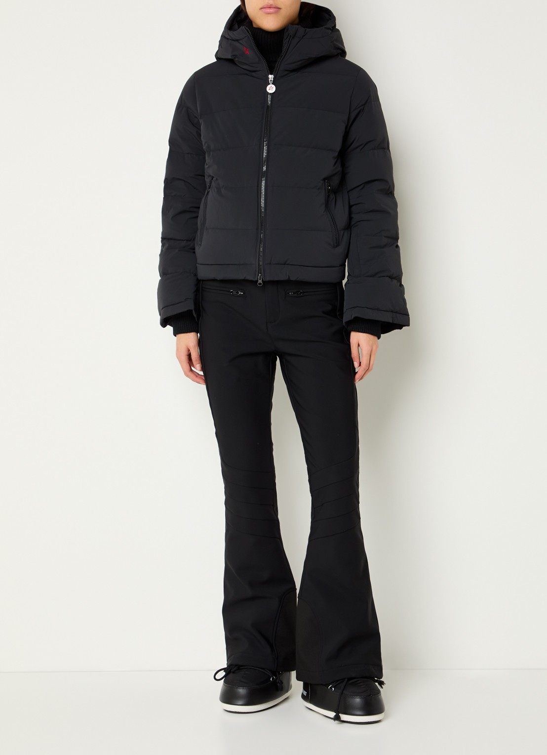 Perfect Moment Polar ski-jas met donsvulling en waterafstotende coating - voorkant 5 zwart