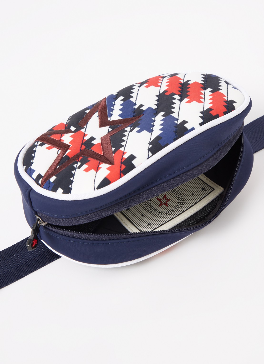 Perfect Moment Star heuptas met logoborduring - detail 3 donkerblauw