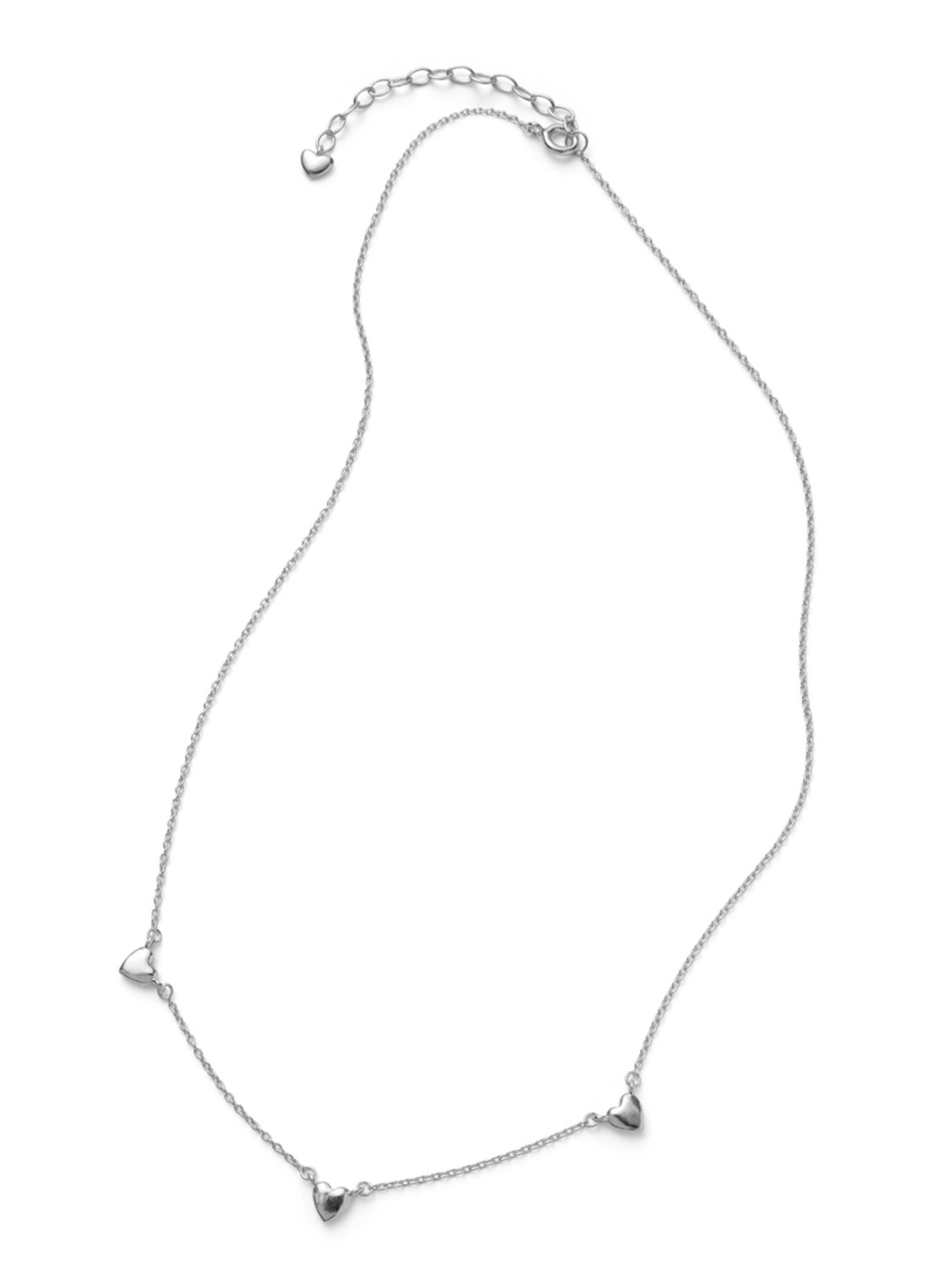 Pernille Corydon Adore ketting van zilver - voorkant zilver