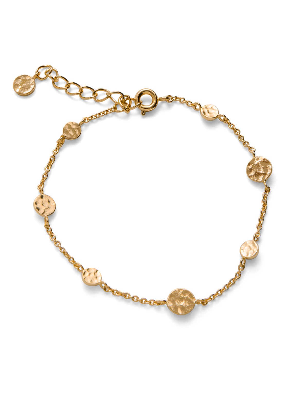 Pernille Corydon Dot armband - voorkant goud