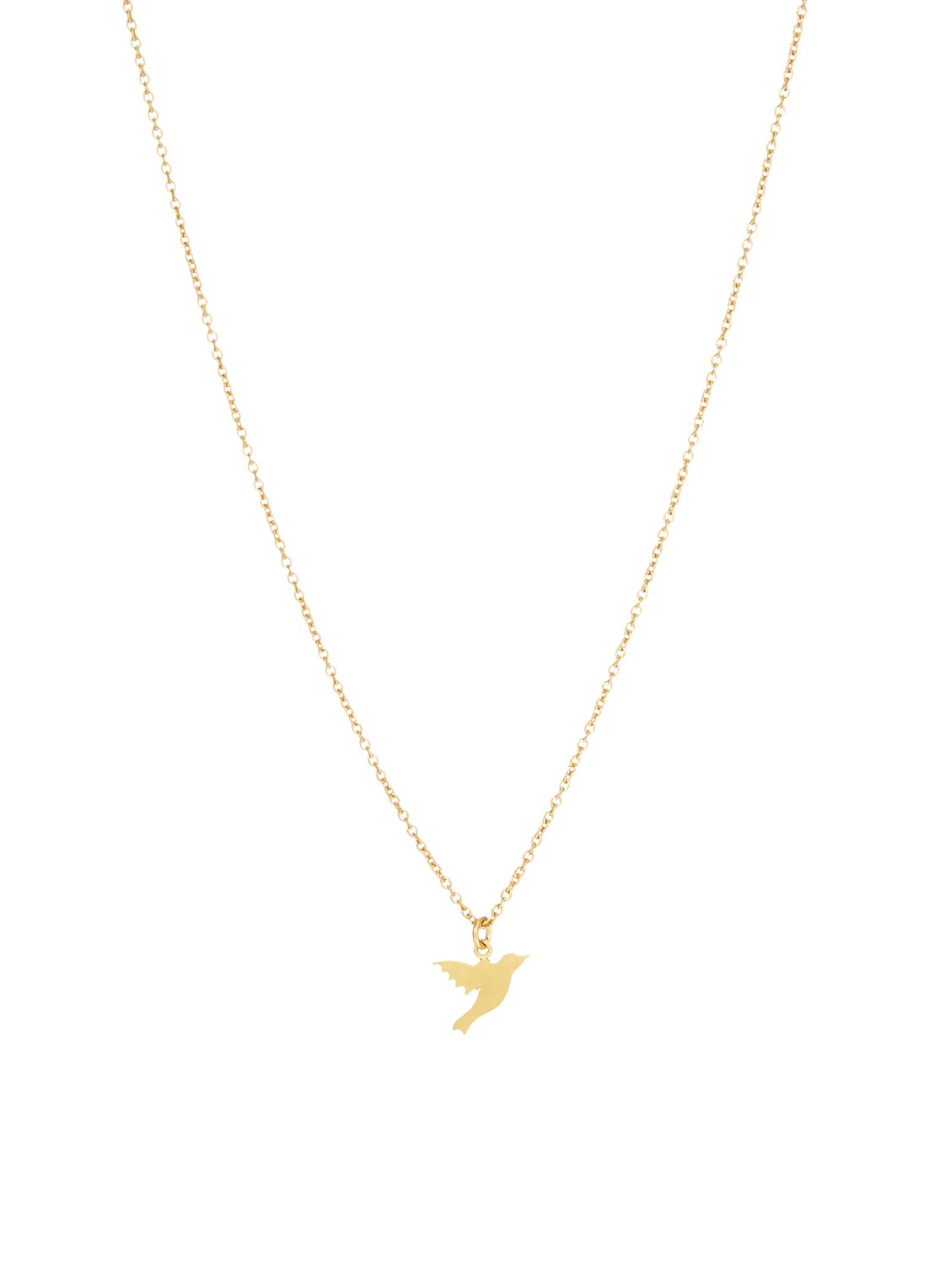 Pernille Corydon Fijne ketting Hummingbird - voorkant goud