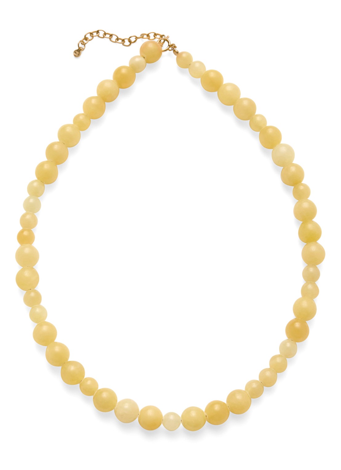 Pernille Corydon Honey kralenketting verguld  - voorkant goud