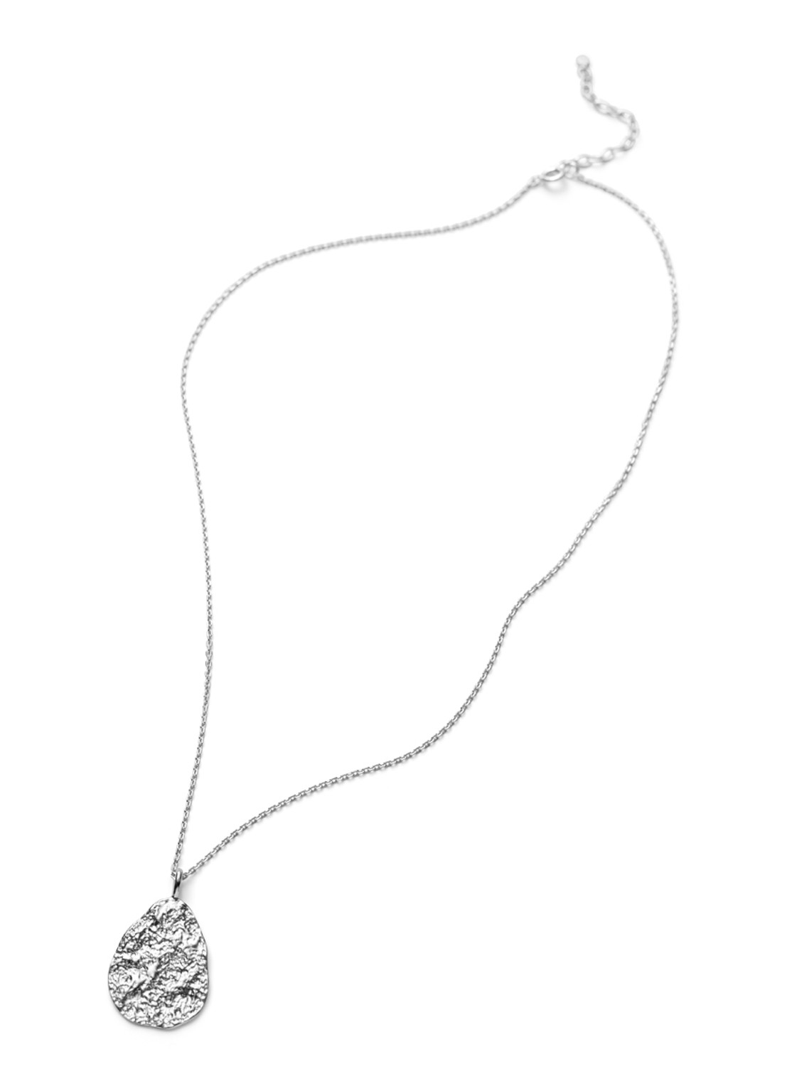 Pernille Corydon Nature ketting van zilver - voorkant zilver