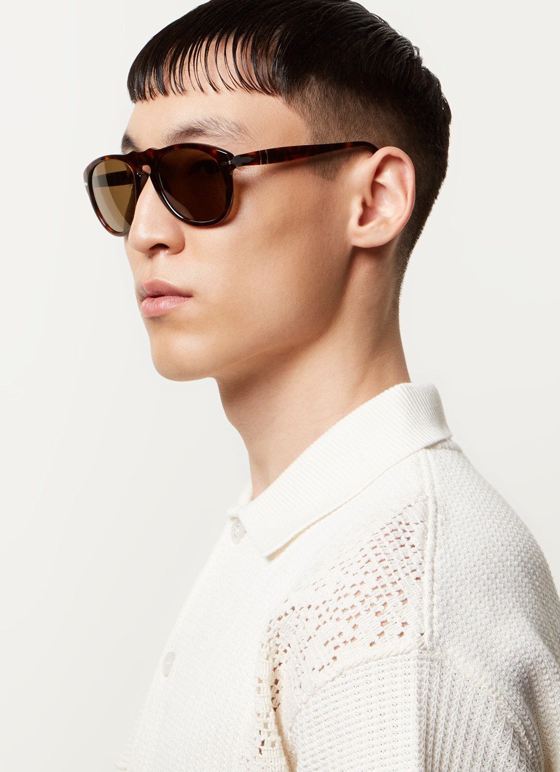 Persol PERSOL *PO0649 54 Trt Brn Brn - voorkant 2 bruin