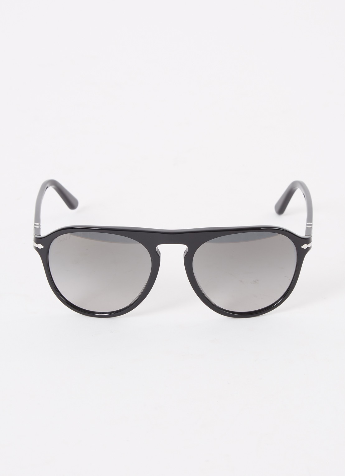 Persol Persol *PO3302S  BLK SHN GRY P - voorkant 4 zwart