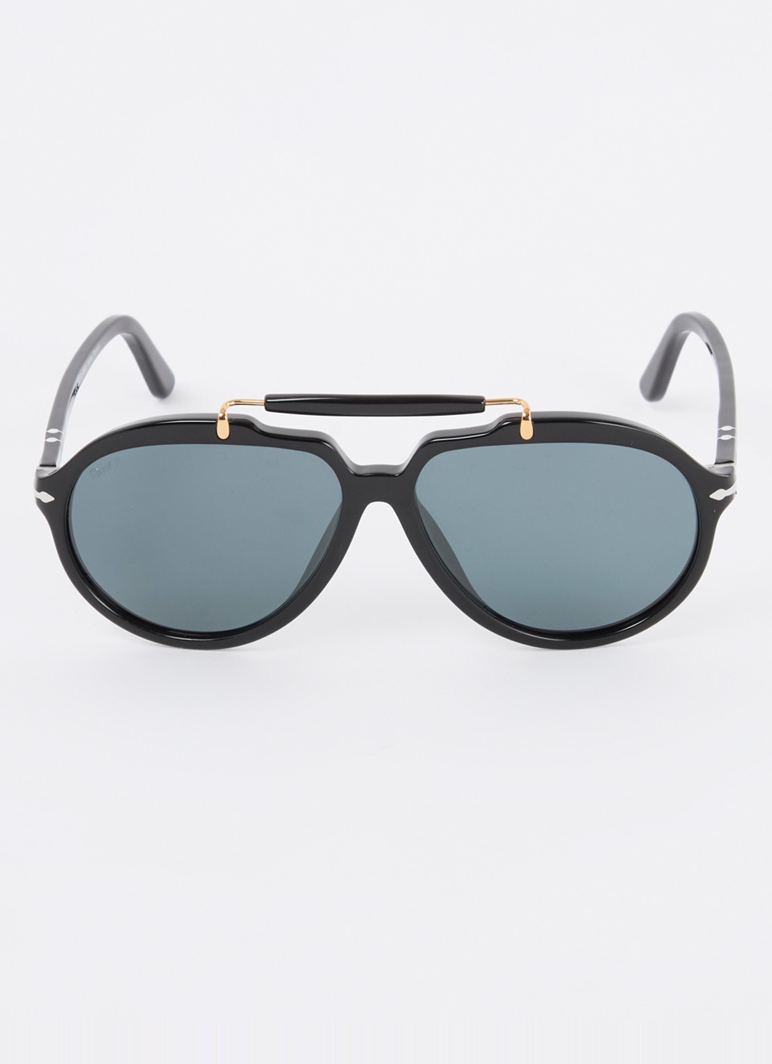 Persol Piloten zonnebril gepolariseerd PO0202S - detail 2 zwart