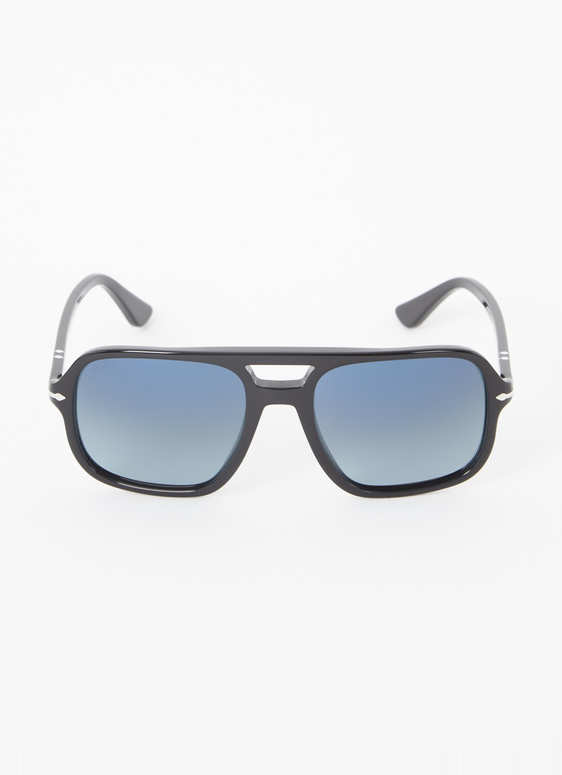 Persol Piloten zonnebril gepolariseerd PO3328S - detail zwart