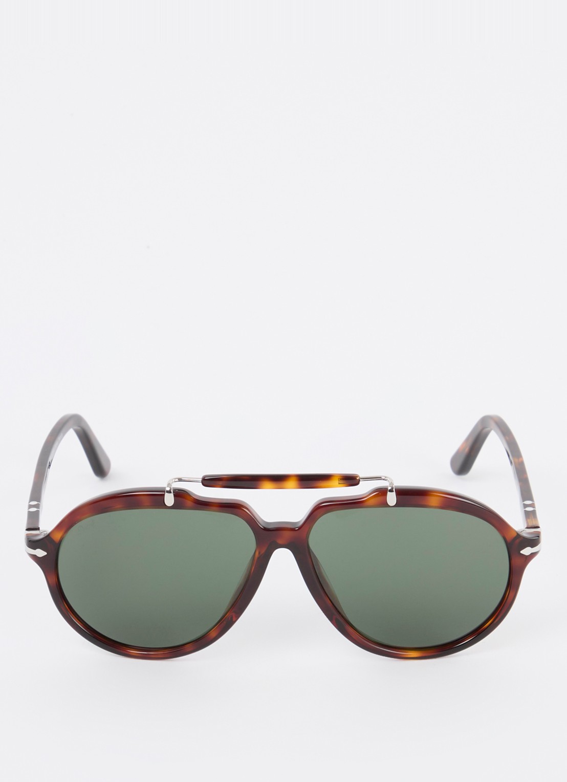 Persol Piloten zonnebril PO0202S - detail donkerbruin