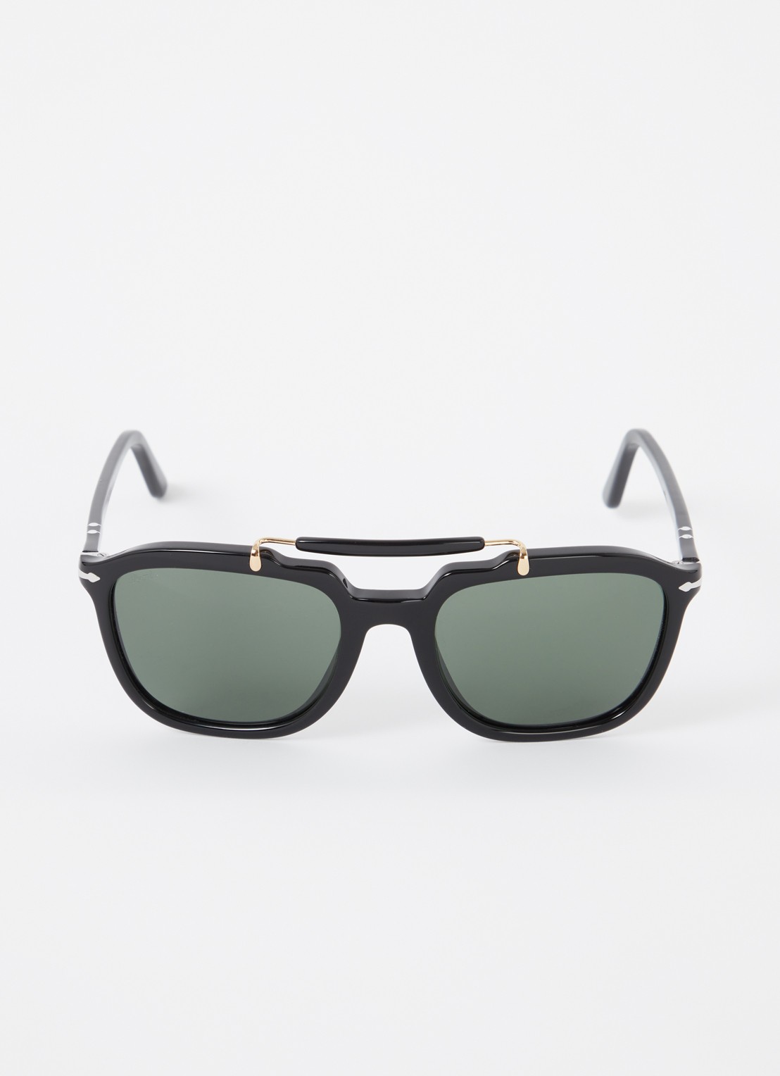 Persol Piloten zonnebril PO0203S  - detail zwart