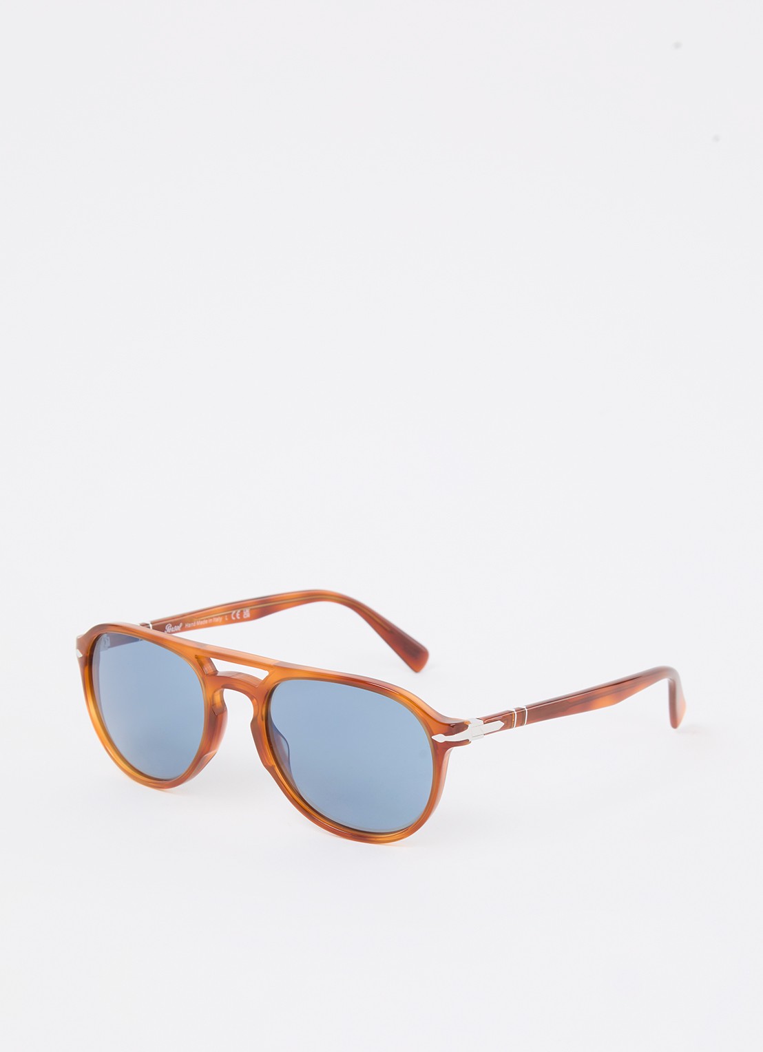 Persol Piloten zonnebril PO3235S  - voorkant roestbruin