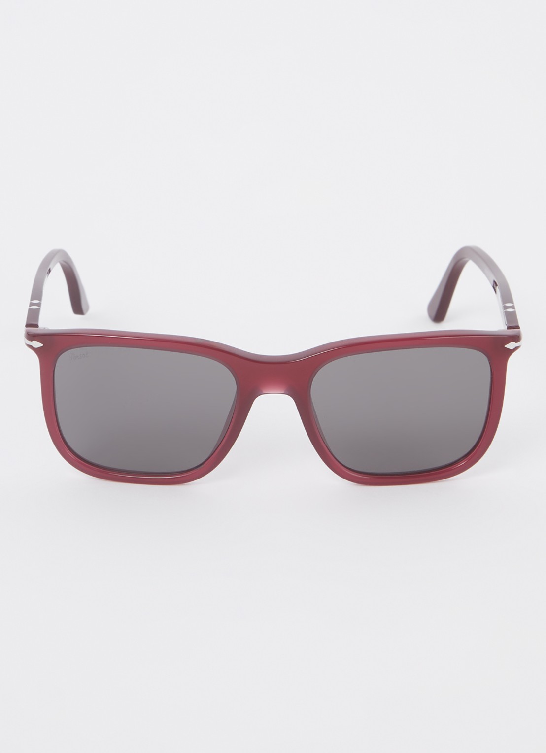 Persol Renzo zonnebril PO3357S - detail bordeauxrood