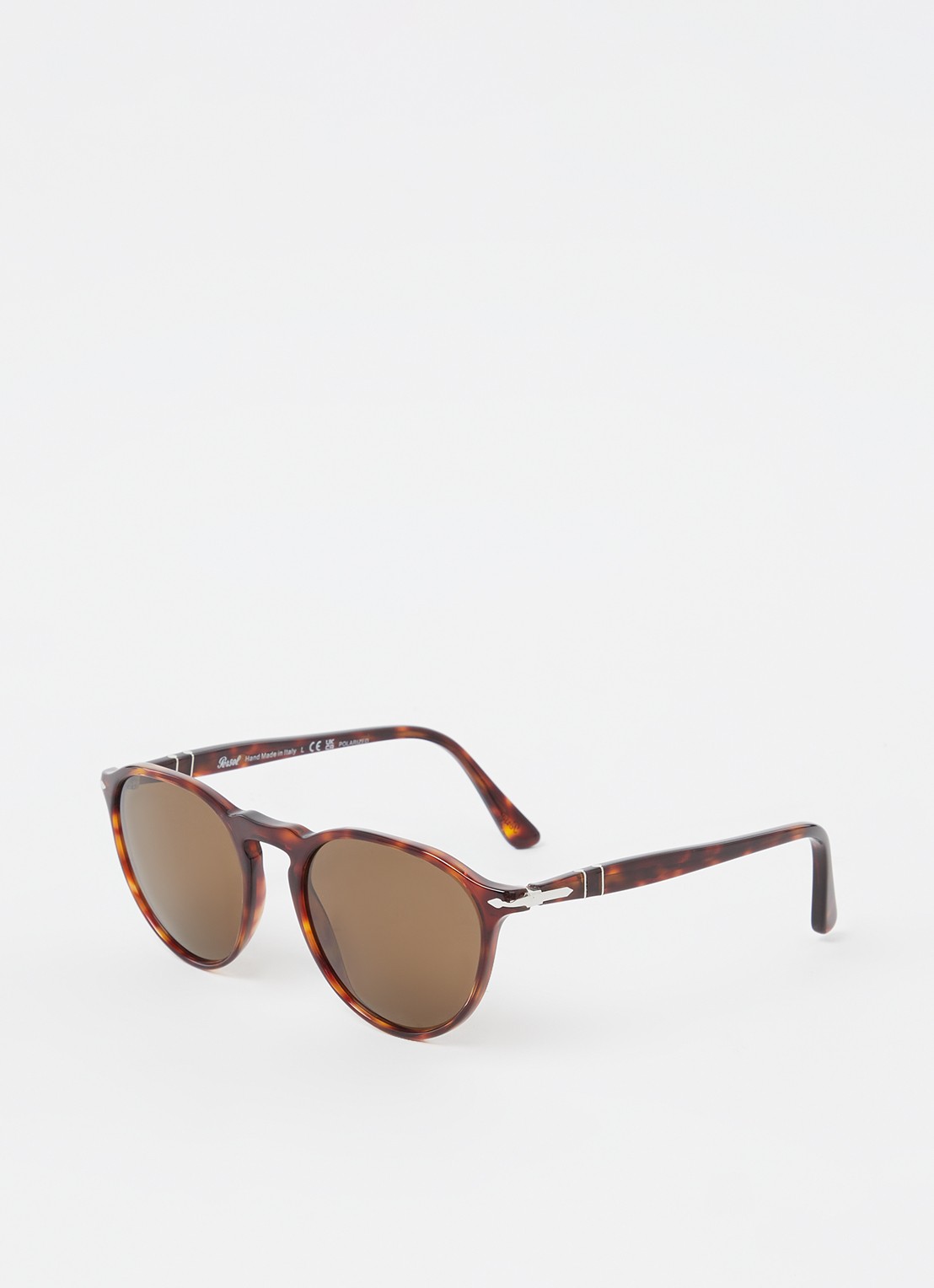 Persol Retro zonnebril gepolariseerd PO3286S - voorkant 3 bruin