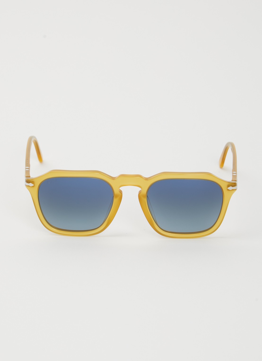 Persol Retro zonnebril gepolariseerd PO3292S - detail 2 geel