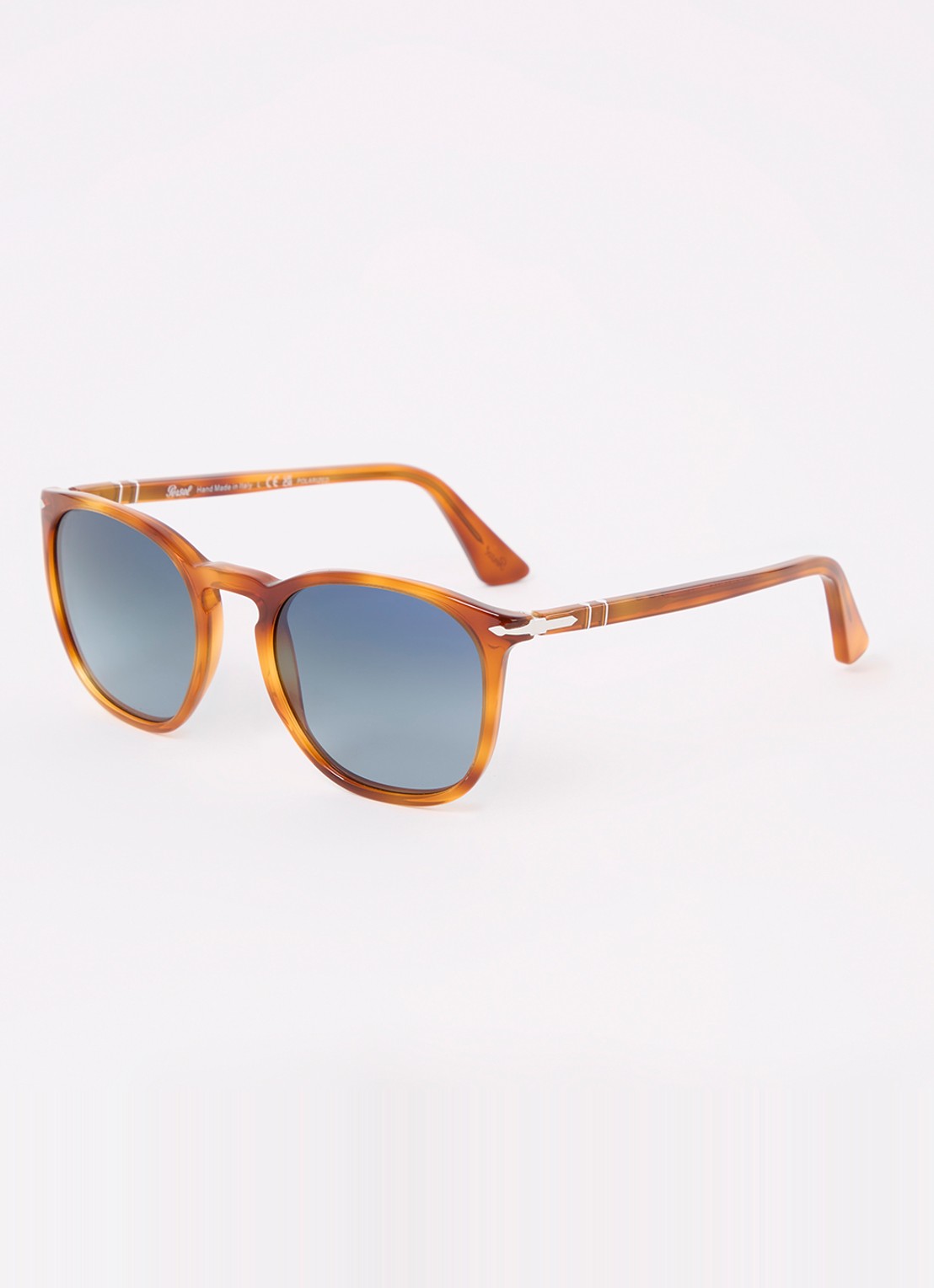 Persol Retro zonnebril gepolariseerd PO3316S - voorkant 4 roestbruin