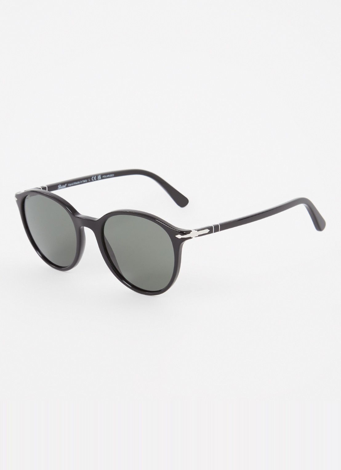 Persol Retro zonnebril gepolariseerd PO3350S  - voorkant zwart