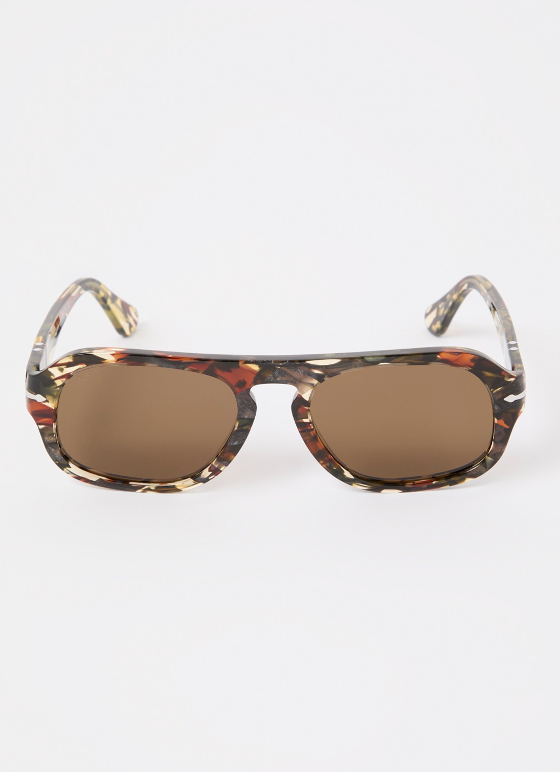 Persol Retro zonnebril gepolariseerd PO3369S - detail bruin
