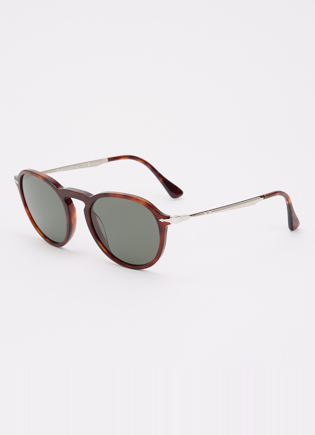 Persol Retro zonnebril gepolariseerd PO3383S - voorkant donkerbruin
