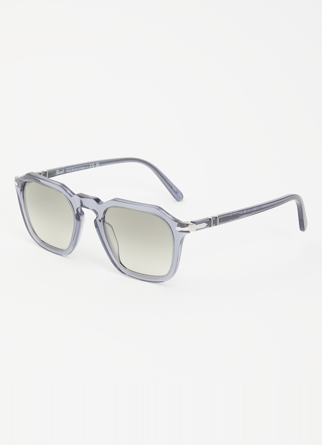 Persol Retro zonnebril PO03292S - voorkant lichtblauw