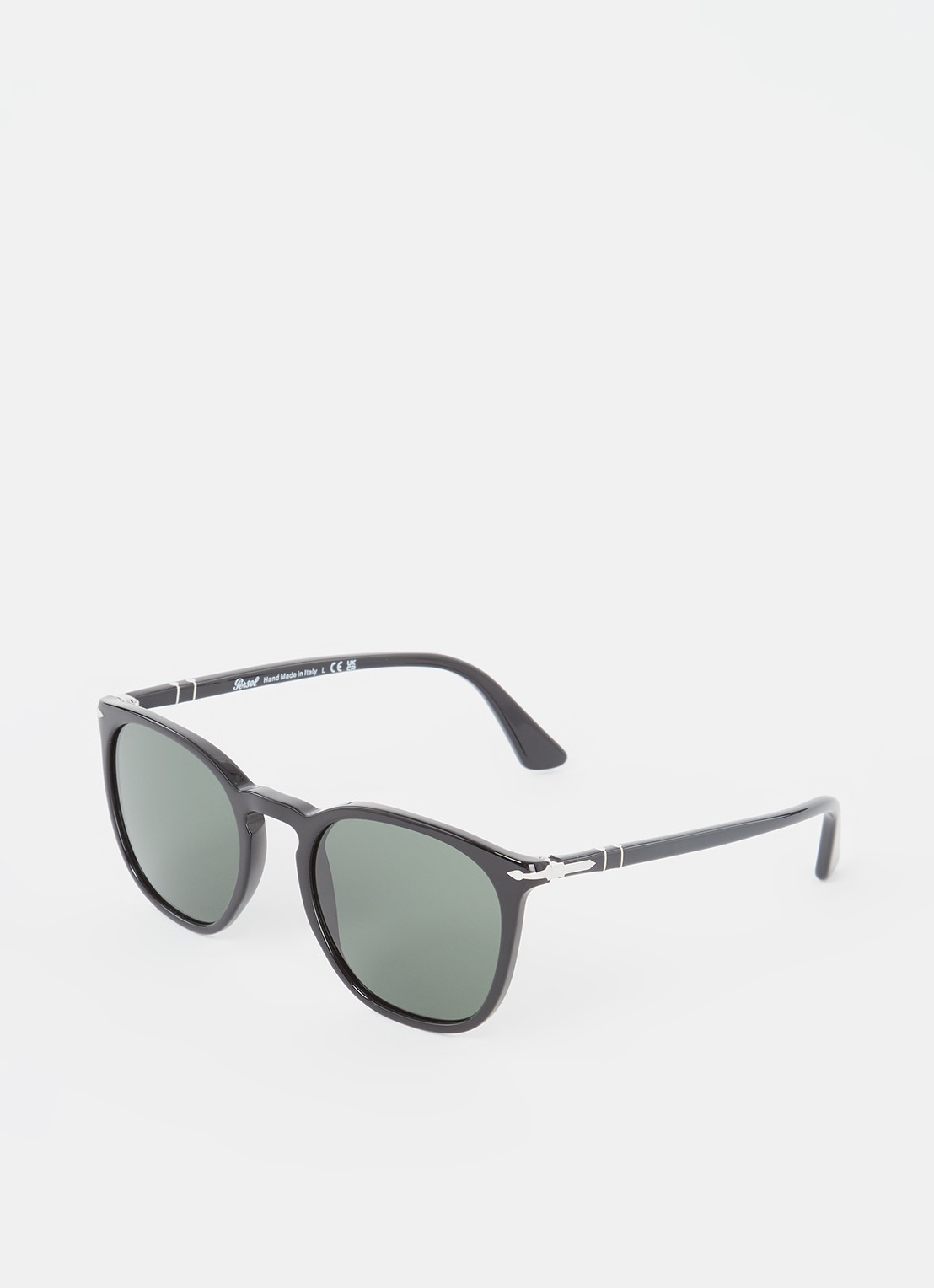 Persol Retro zonnebril PO3316S - voorkant zwart