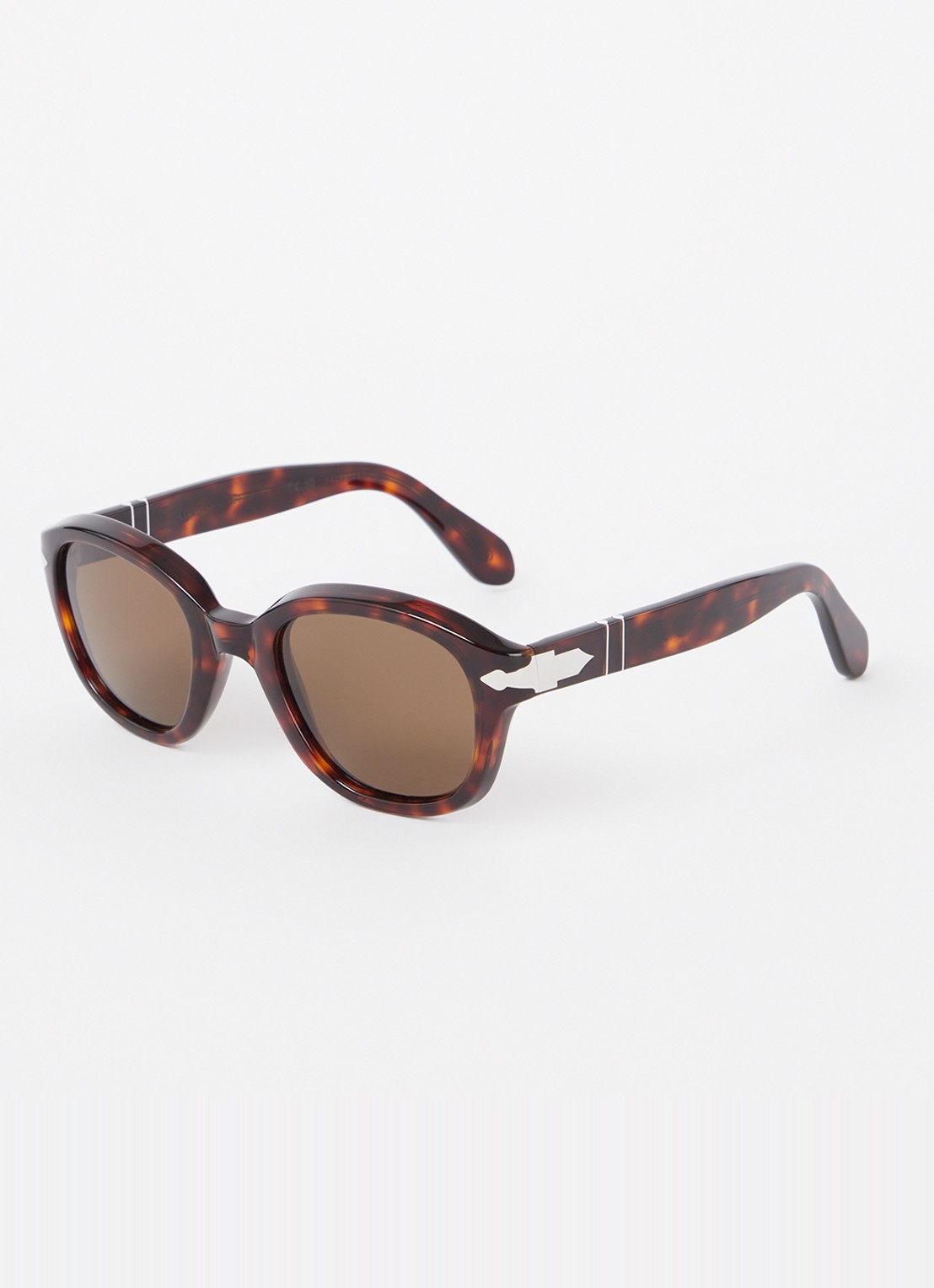 Persol Wayfarer zonnebril gepolariseerd PO0060S  - voorkant 4 donkerbruin