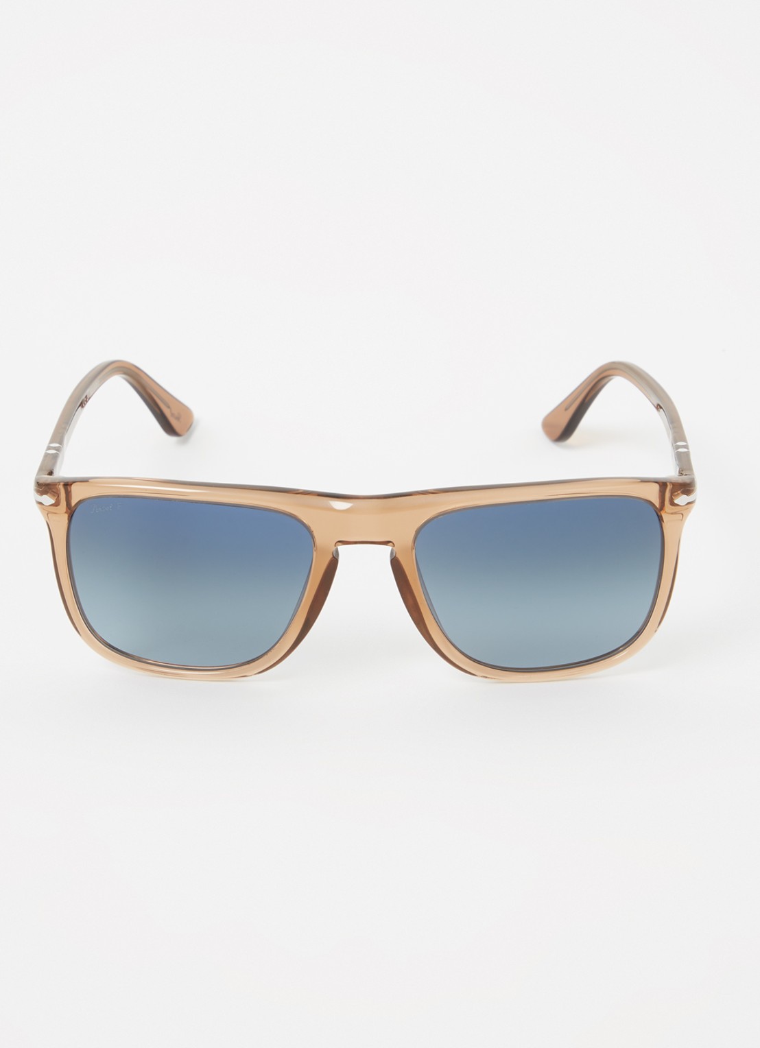 Persol Wayfarer zonnebril gepolariseerd PO3336S - detail 3 lichtbruin