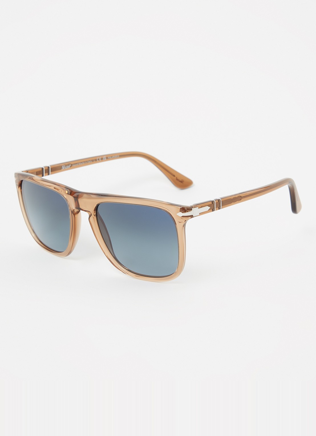 Persol Wayfarer zonnebril gepolariseerd PO3336S - voorkant lichtbruin