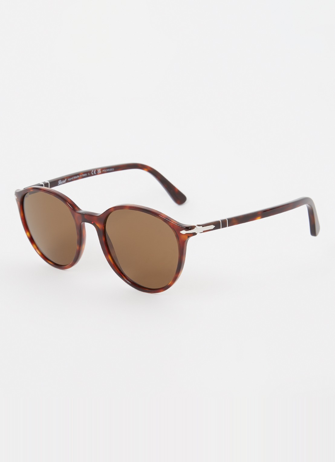 Persol Wayfarer zonnebril gepolariseerd PO3350S  - voorkant kastanjebruin