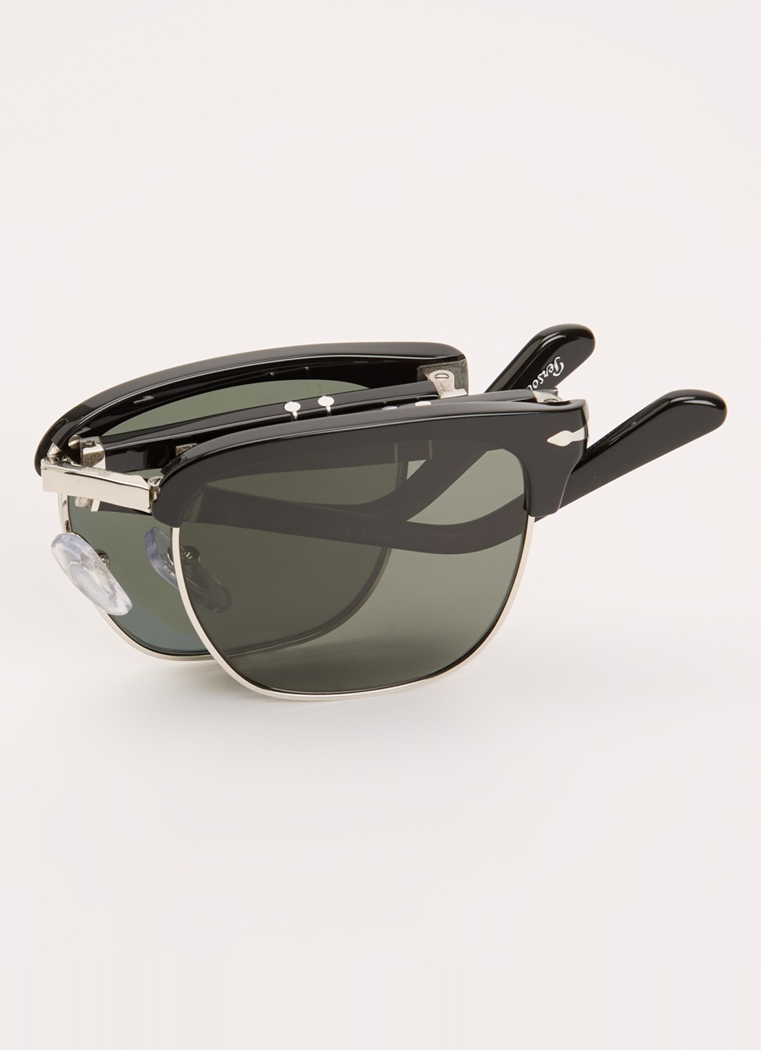 Persol Wayfarer zonnebril gepolariseerd PO3375S   - detail 5 zwart