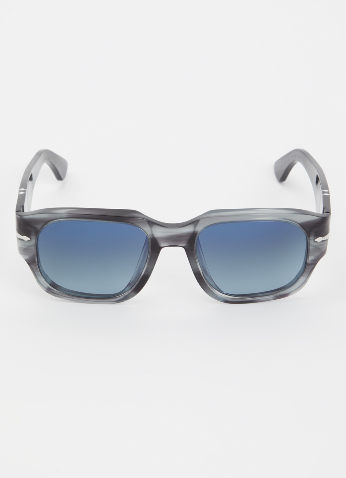 Persol Wayfarer zonnebril gepolariseerd PO3380S   - detail 2 donkergrijs