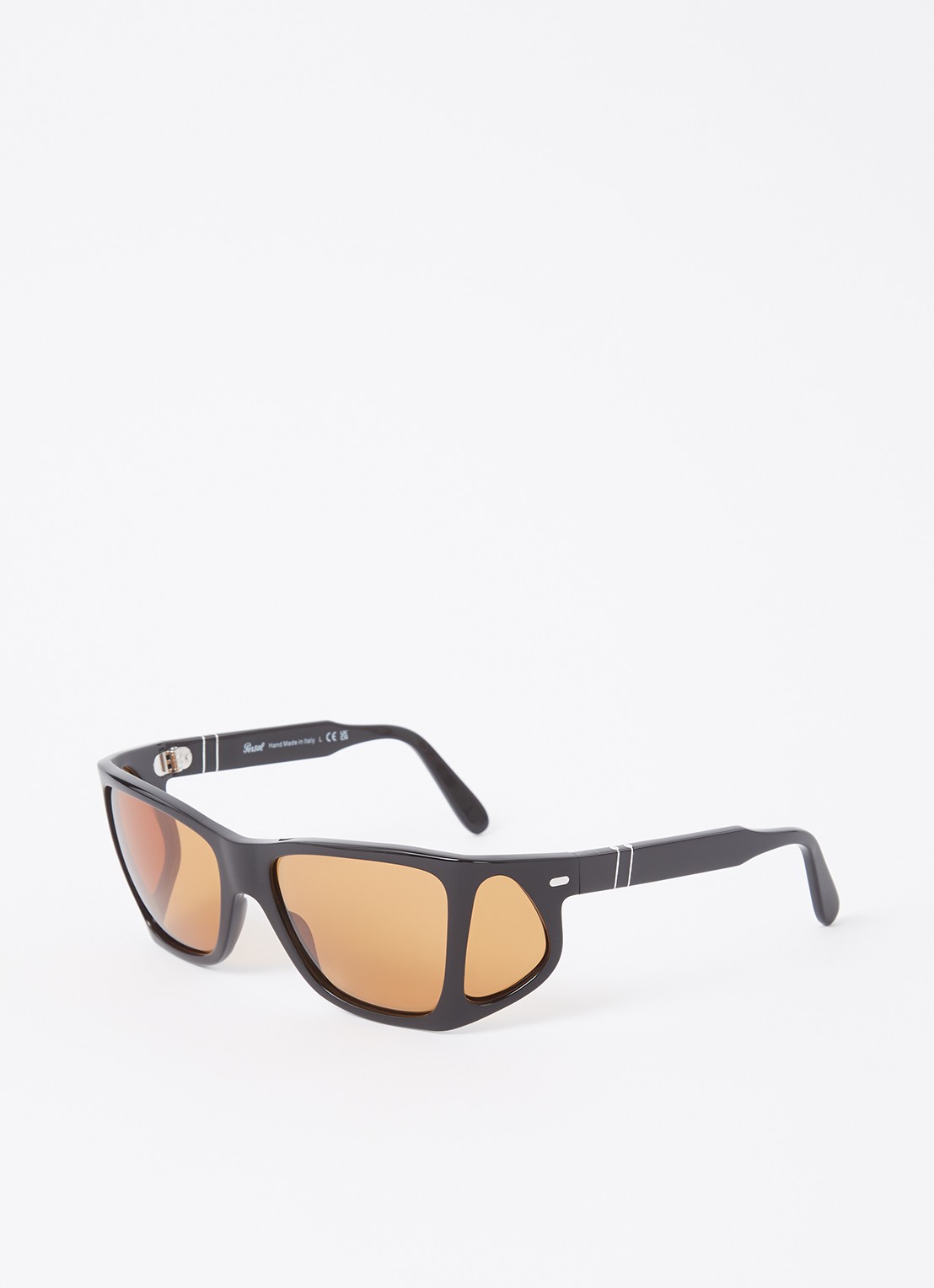 Persol Wayfarer zonnebril PO0009 - voorkant zwart
