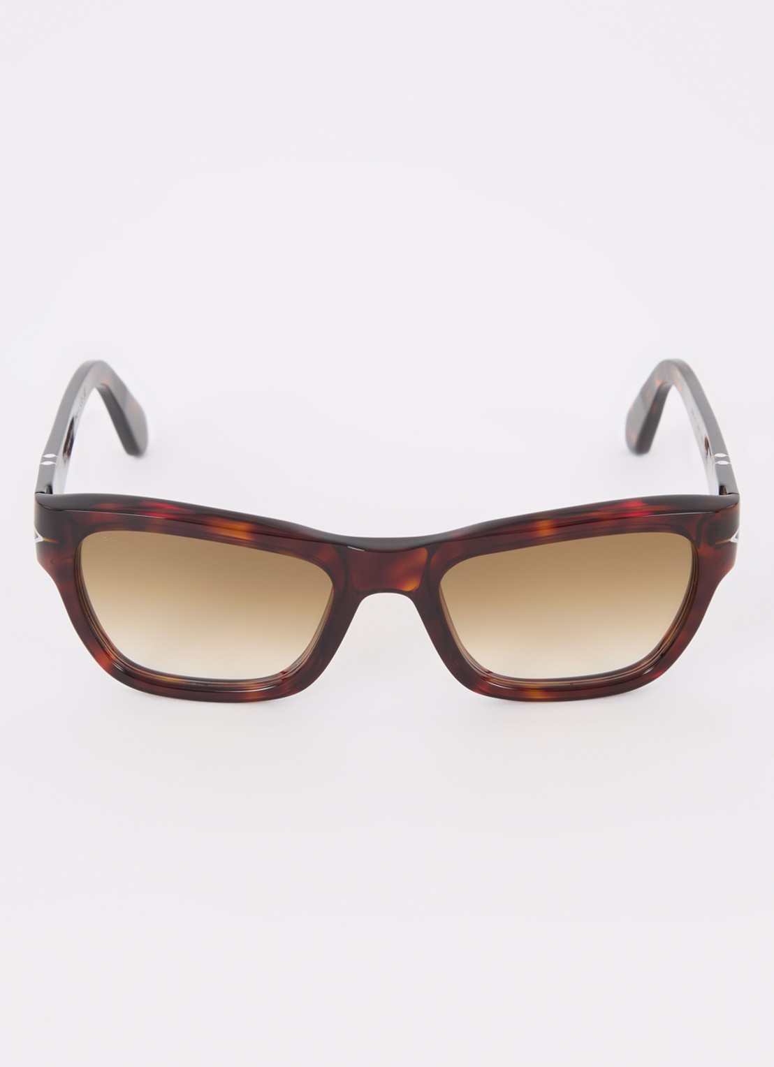 Persol Wayfarer zonnebril PO0091S  - detail 2 donkerbruin