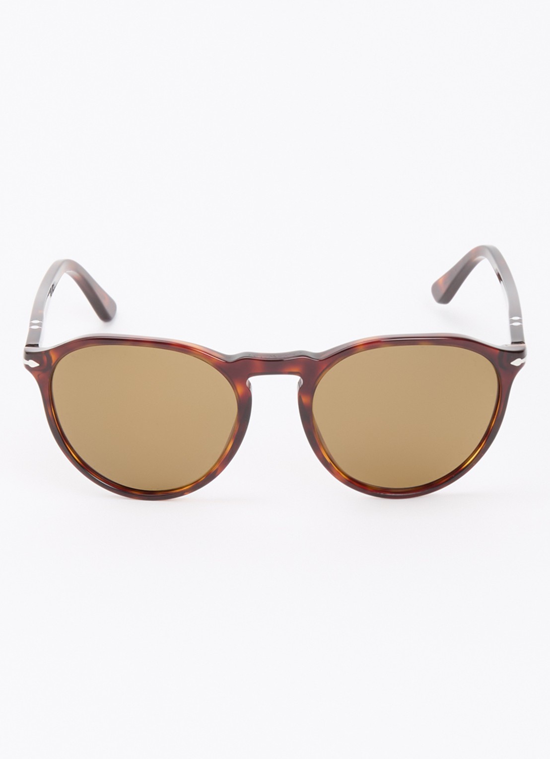 Persol Wayfarer zonnebril PO3286S - detail donkerbruin
