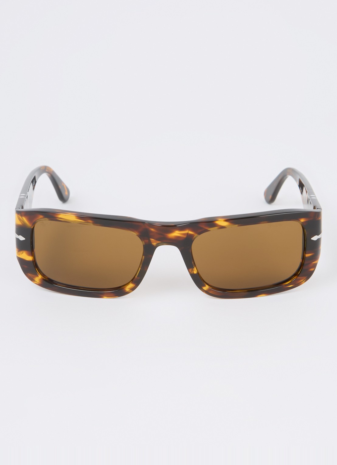 Persol Wayfarer zonnebril PO3362S - detail 2 donkerbruin