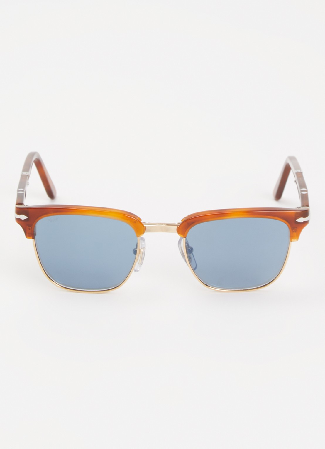 Persol Wayfarer zonnebril PO3375S - detail 2 bruin