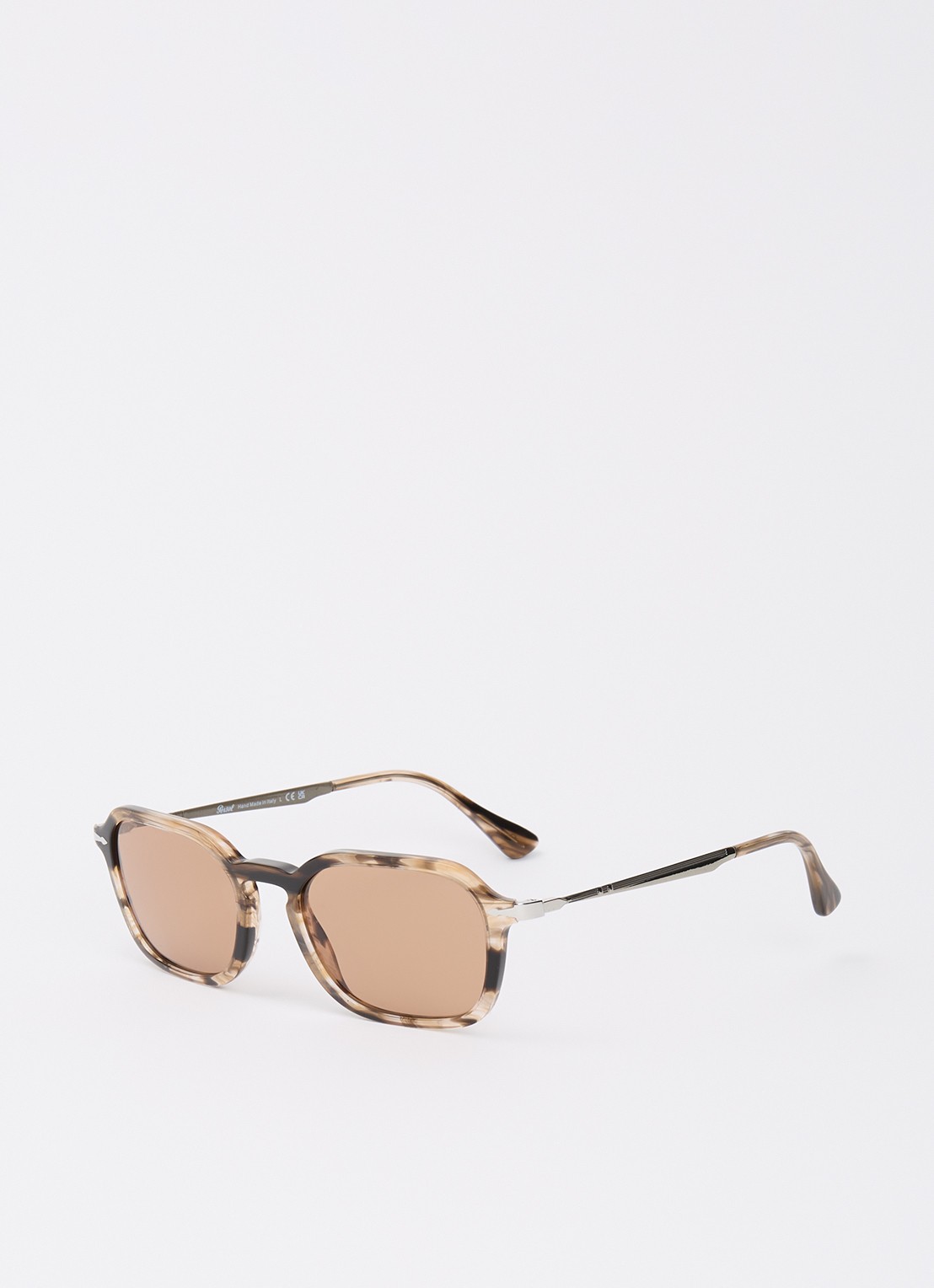 Persol Wayfarer zonnebril PO3381S - voorkant 4 lichtbruin