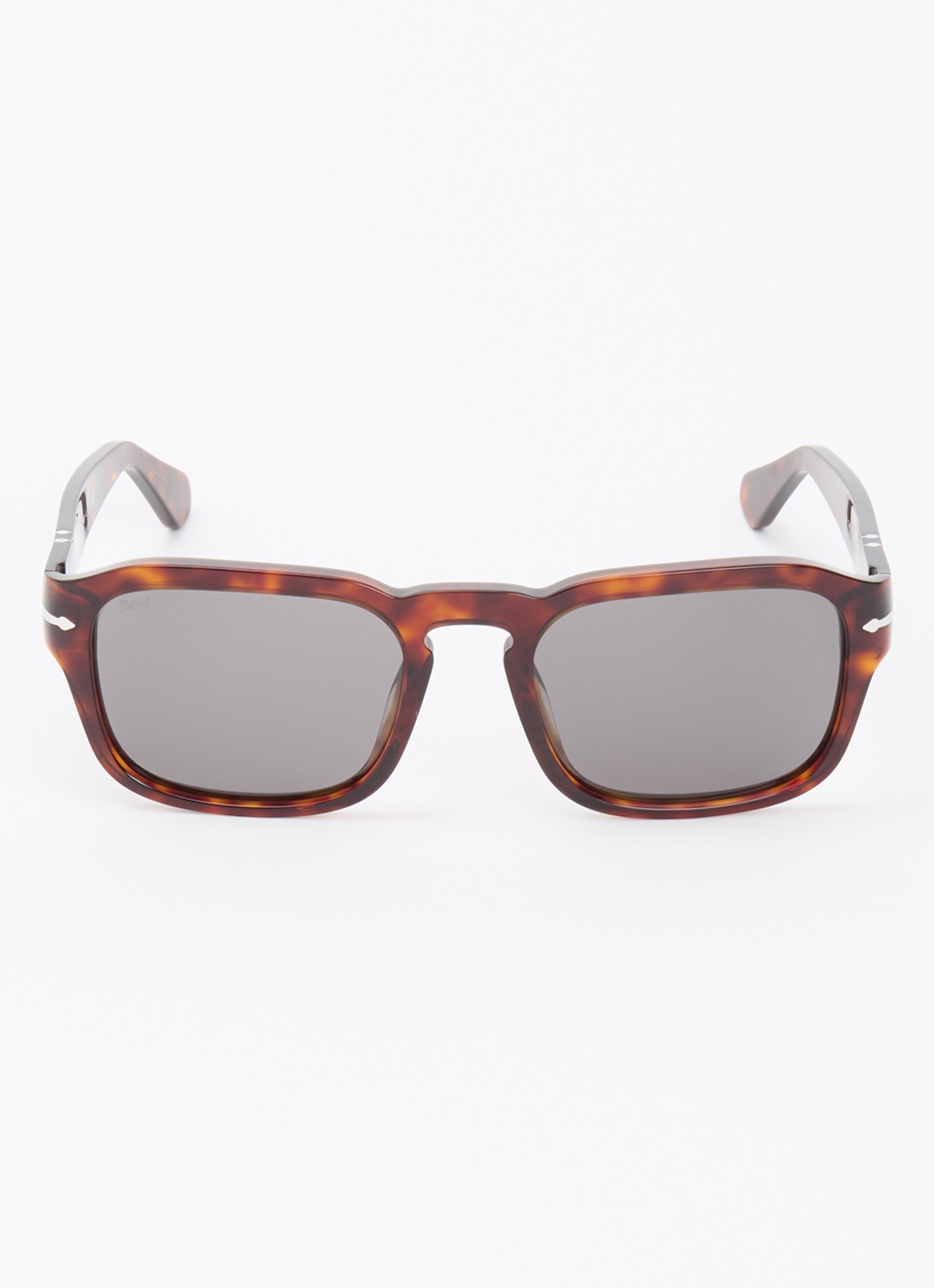 Persol Wayfarer zonnebril PO3386S - detail donkerbruin