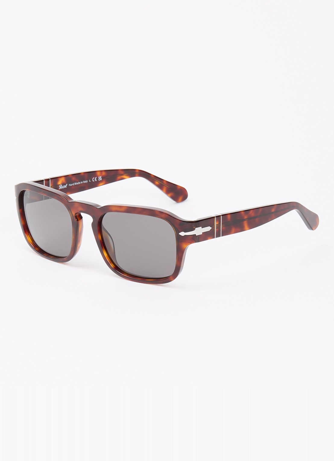 Persol Wayfarer zonnebril PO3386S - voorkant 4 donkerbruin