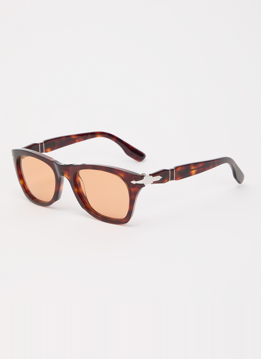 Persol wayfarer zonnebril PO8001S - voorkant bruin