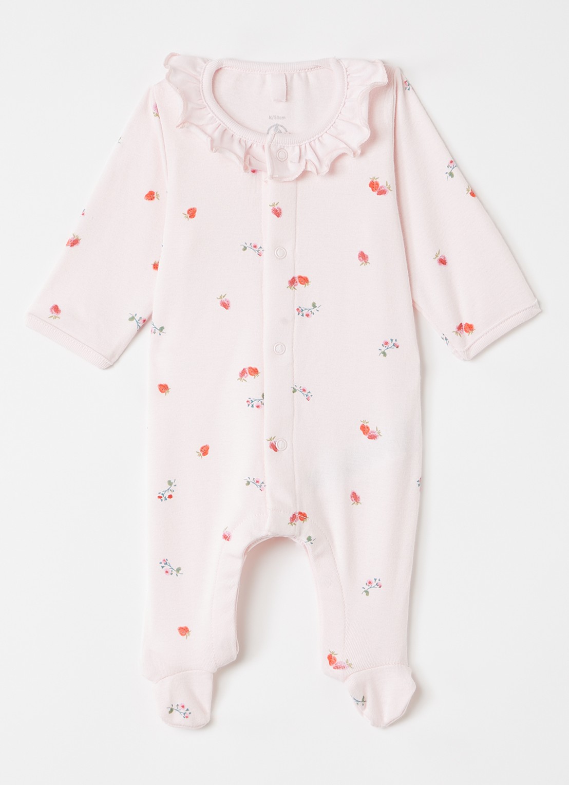 Petit Bateau Babypak met print - voorkant roze