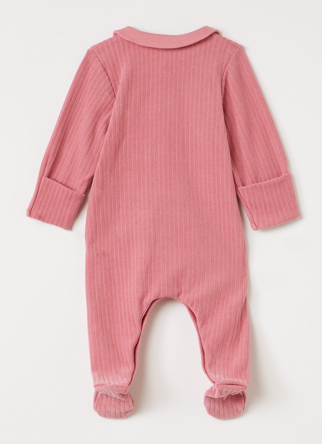 Petit Bateau Babypak van corduroy - voorkant 2 roze