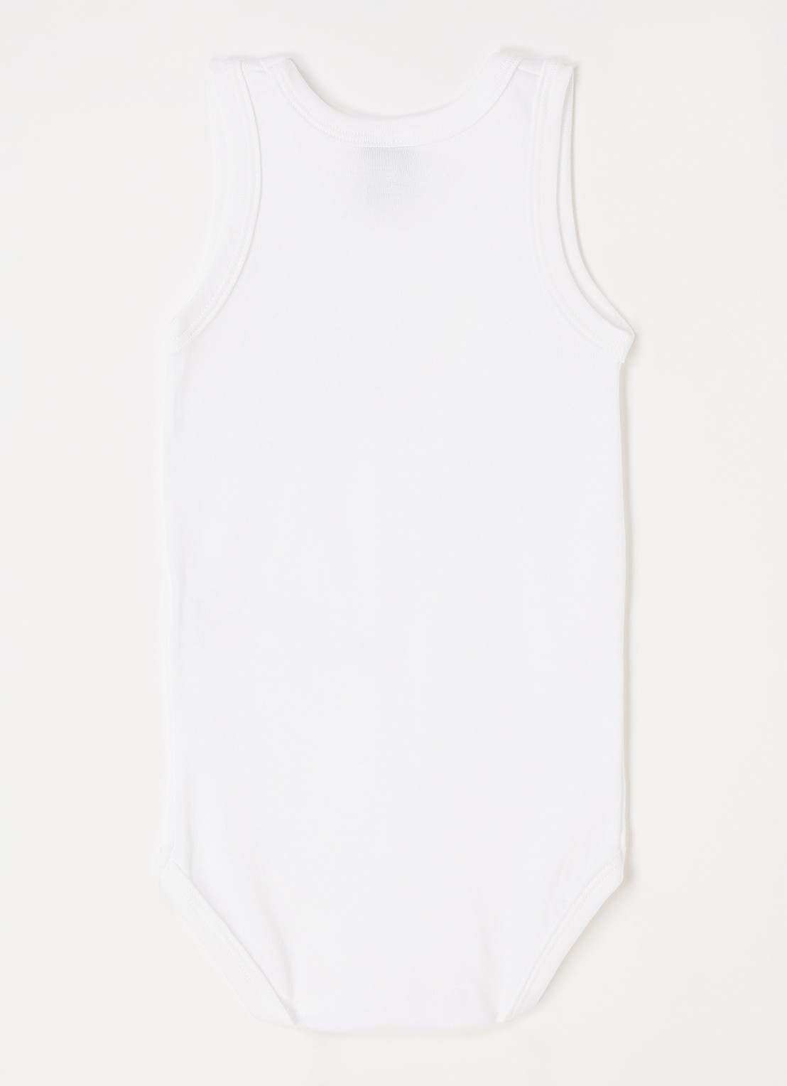 Petit Bateau Romper in 2-pack - voorkant 2 wit