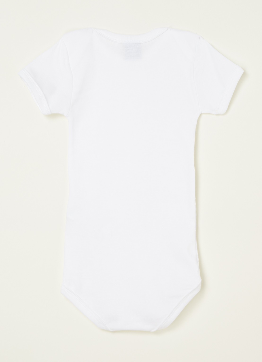 Petit Bateau Romper in 2-pack - voorkant 2 wit