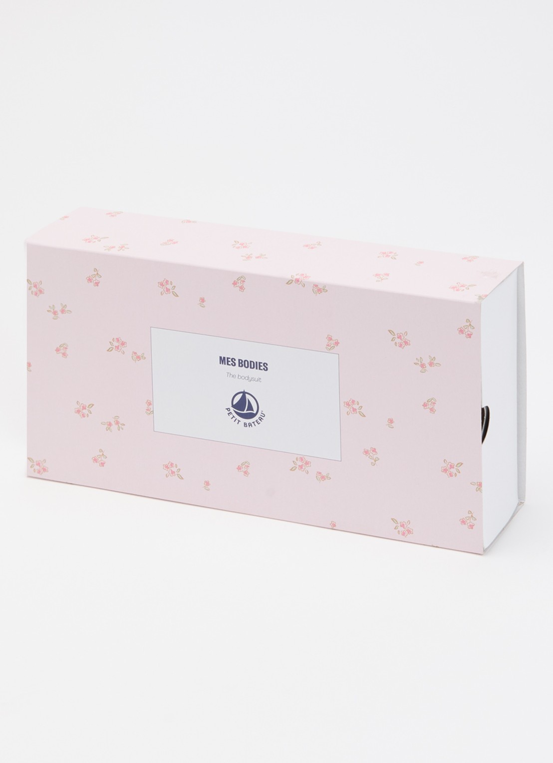 Petit Bateau Romper in giftbox 2-delig - detail roze