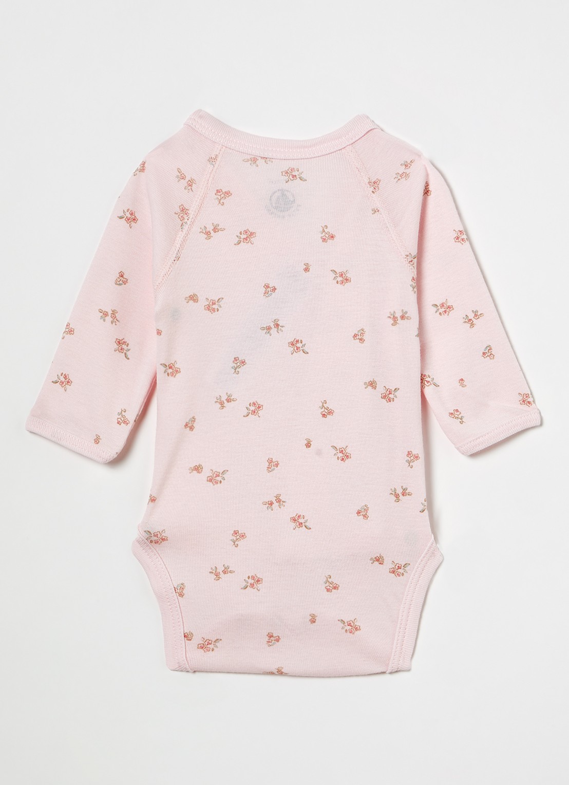 Petit Bateau Romper in giftbox 2-delig - voorkant 3 roze