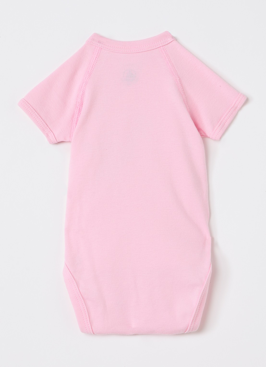 Petit Bateau Romper in giftbox 3-delig - voorkant 2 roze