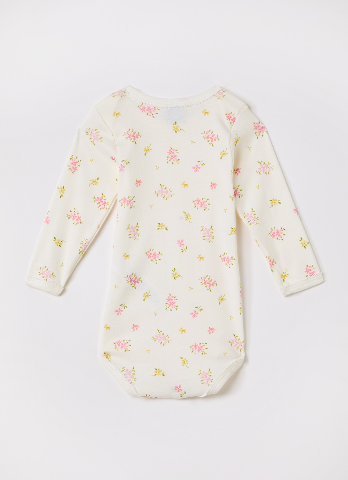 Petit Bateau Romper in giftbox 3-delig - voorkant 2 roze