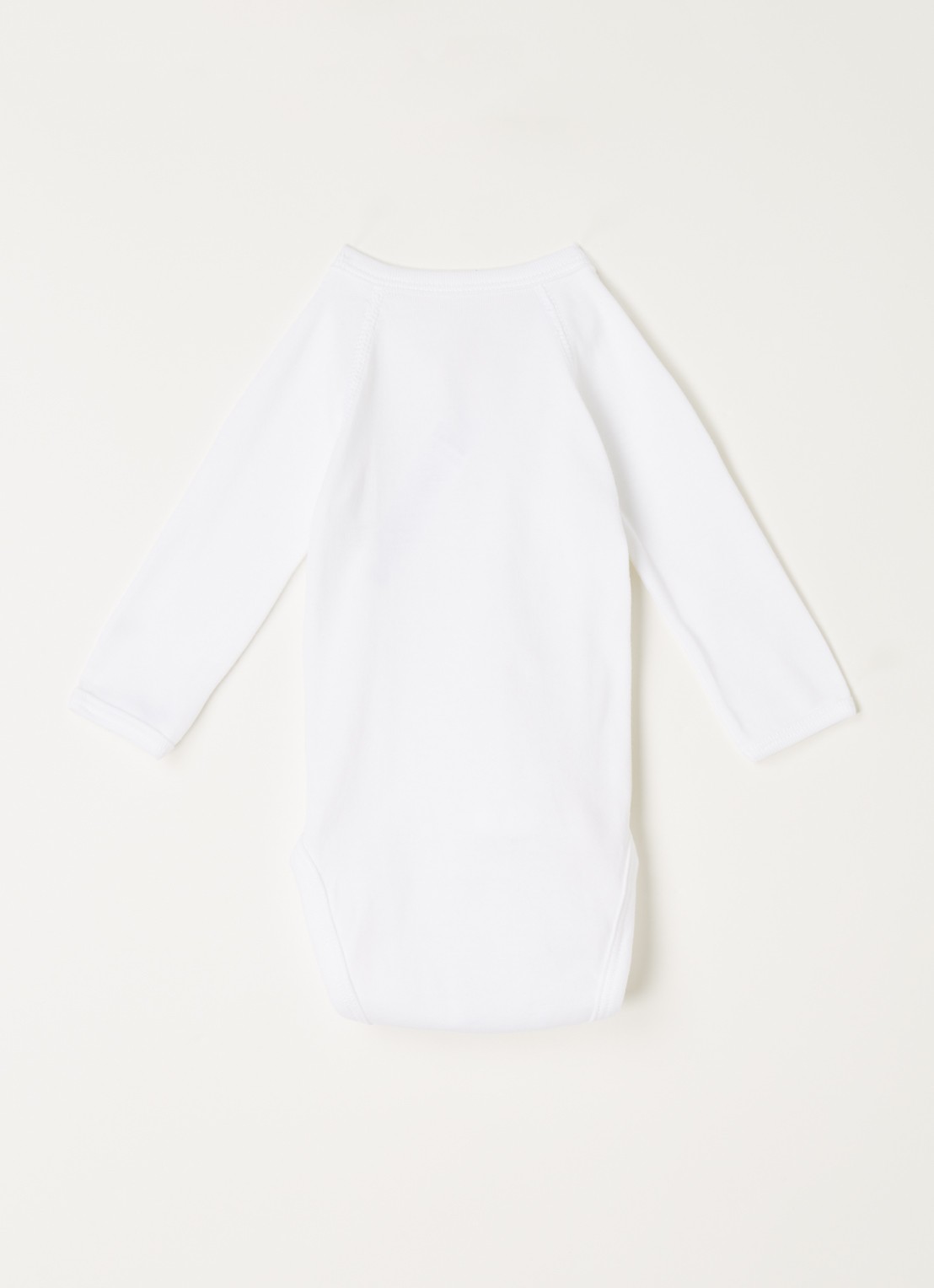 Petit Bateau Romper van katoen in 2-pack  - voorkant 2 wit