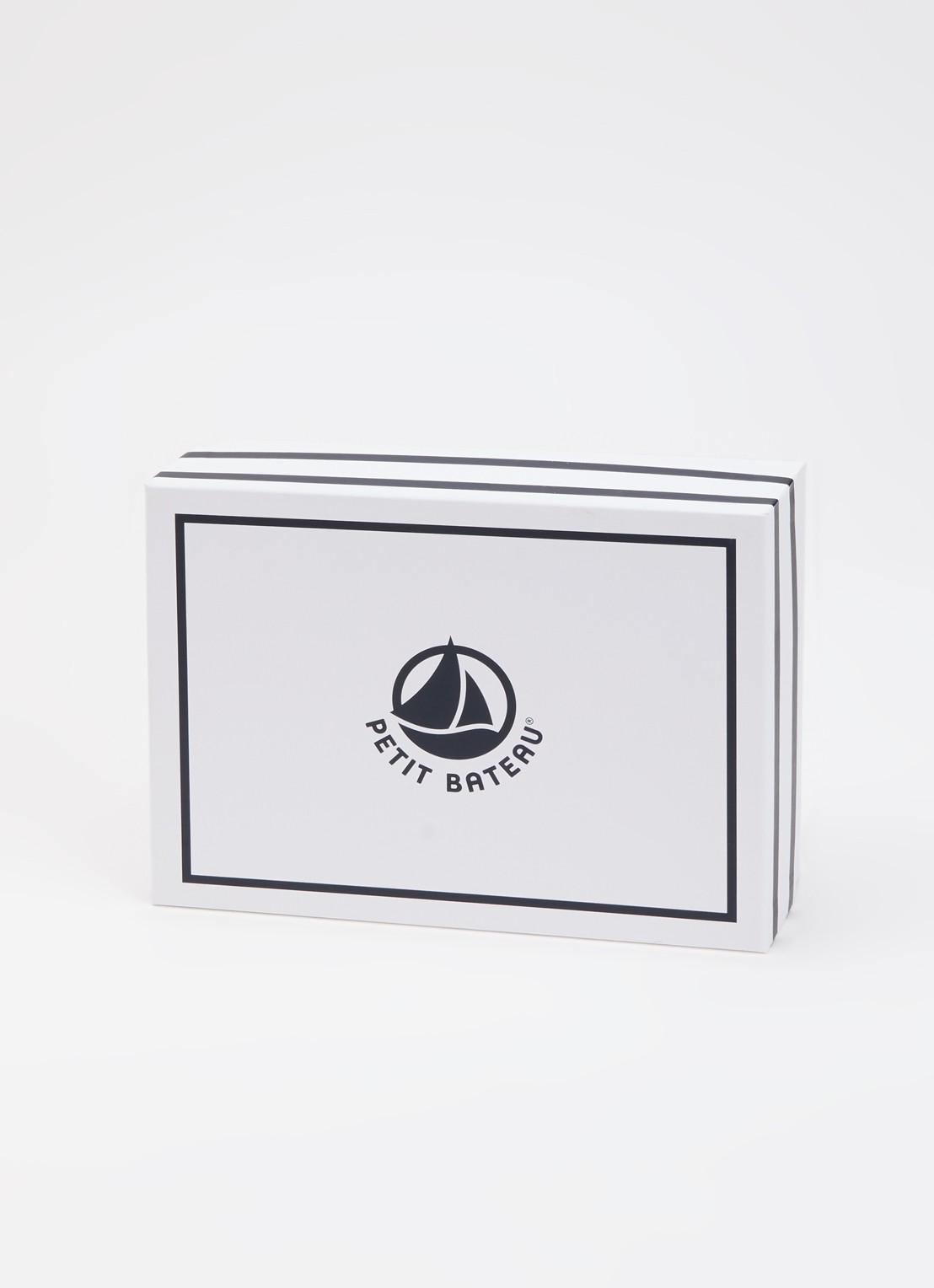 Petit Bateau Set van babypak met muts in giftbox 2-delig - detail gebroken wit