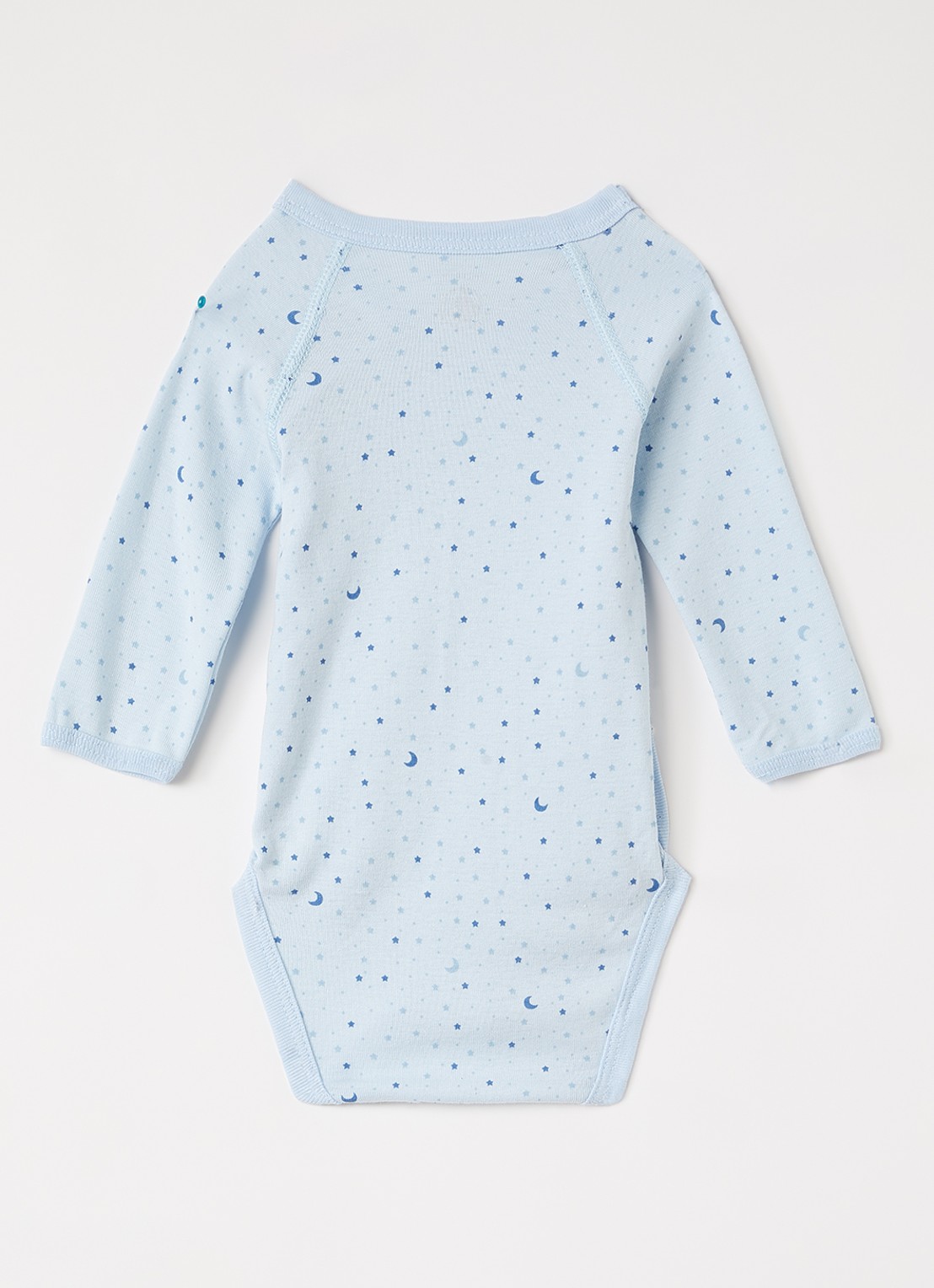 Petit Bateau Ster romper 3-delig - voorkant 2 blauw