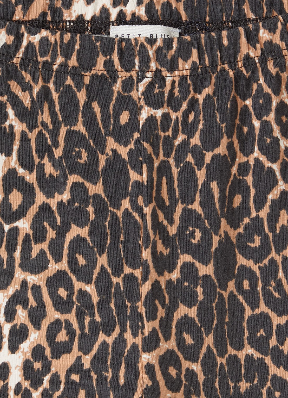 Petit Blush Lola legging met panterprint - detail bruin